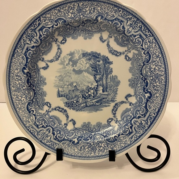 Spode Continental Views Plate - Picture 2 of 3